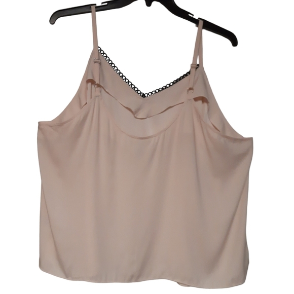The Limited Pink and Black Camisole Size 2X - Picture 3 of 5